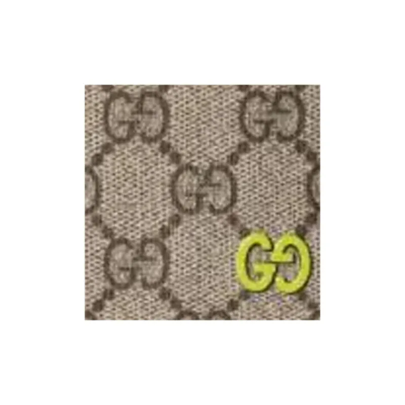 GUCCI Supreme Canvas Wallet Unisex Dark Brown-5