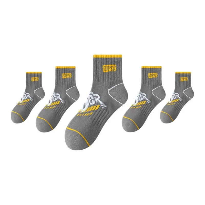 ROBINHOOD Mid Calf Socks Men's 5 Pack-6