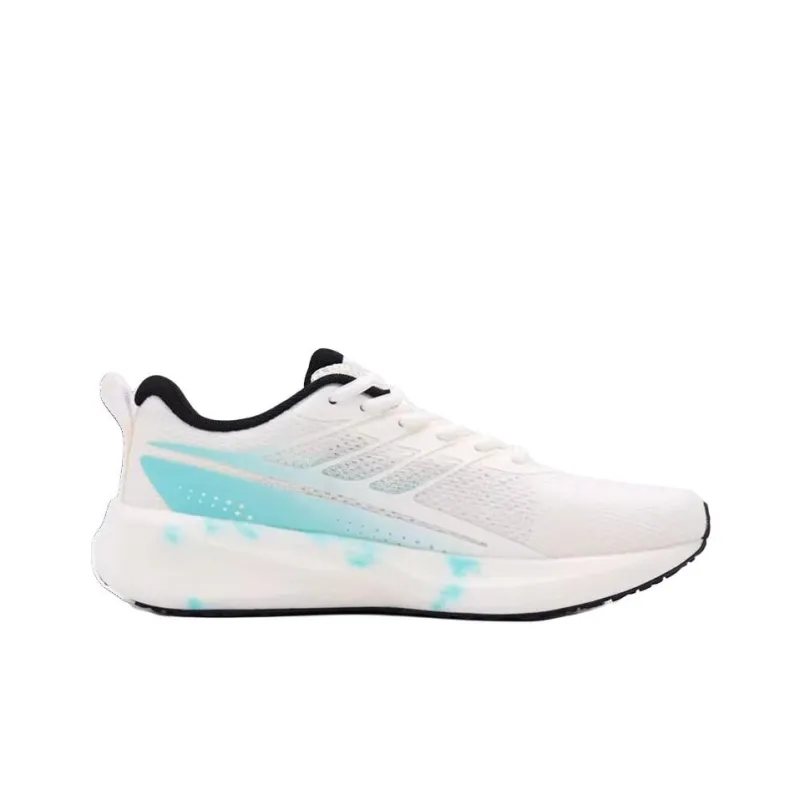 361° Cushioning And Breathable Low Top Casual Training Sprint Running Shoes Men's White Blue-1