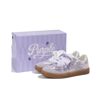 TUOPIN Pie Shoes Slip Resistant, Abrasion Resistant, Breathable, Lightweight Low Top Casual Shoes Women's Purple