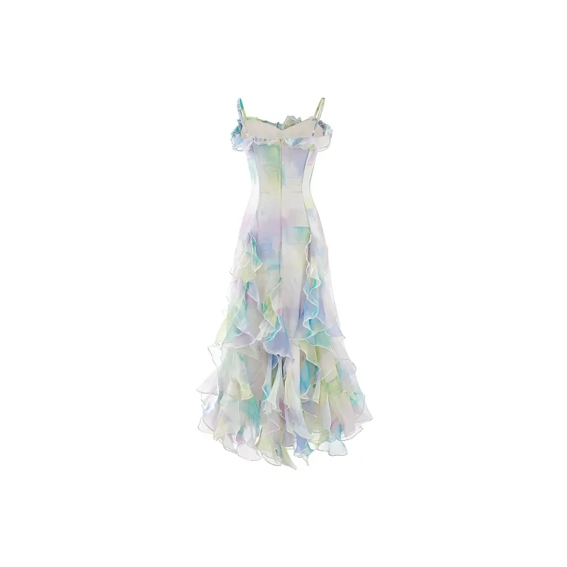 GUOZHEN Slip Dresses Women's Camisole Dress-1