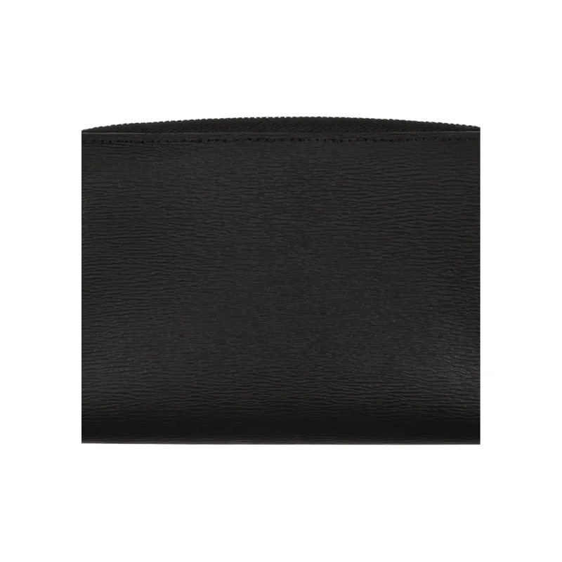 LONGCHAMP Le Pliage City Coated Canvas With Leather Wallet Women's Black-3