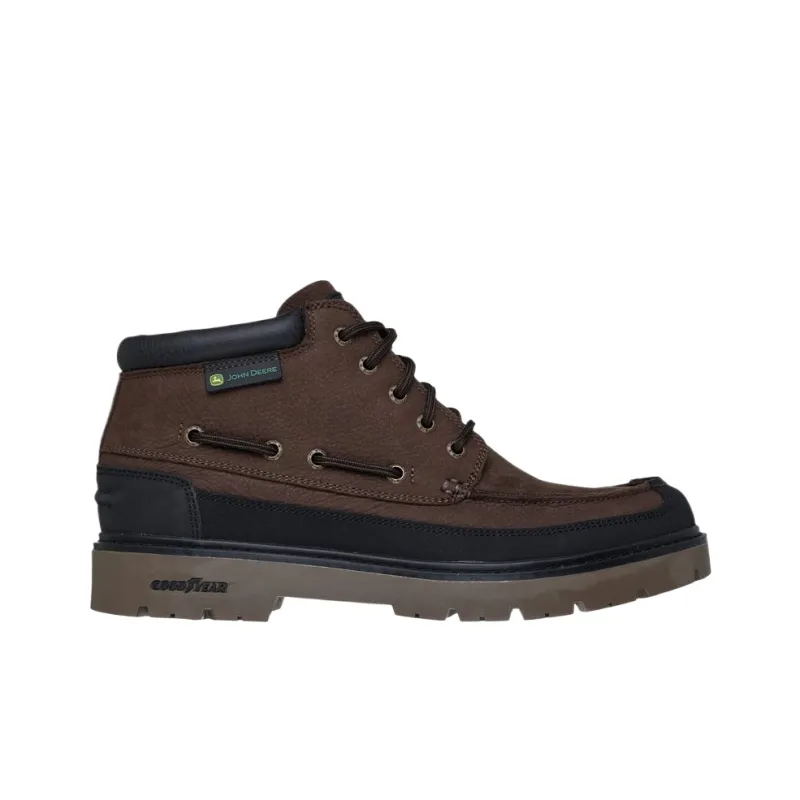 Skechers Relaxed Fit Crew Outdoor Boots Men's Brown-1
