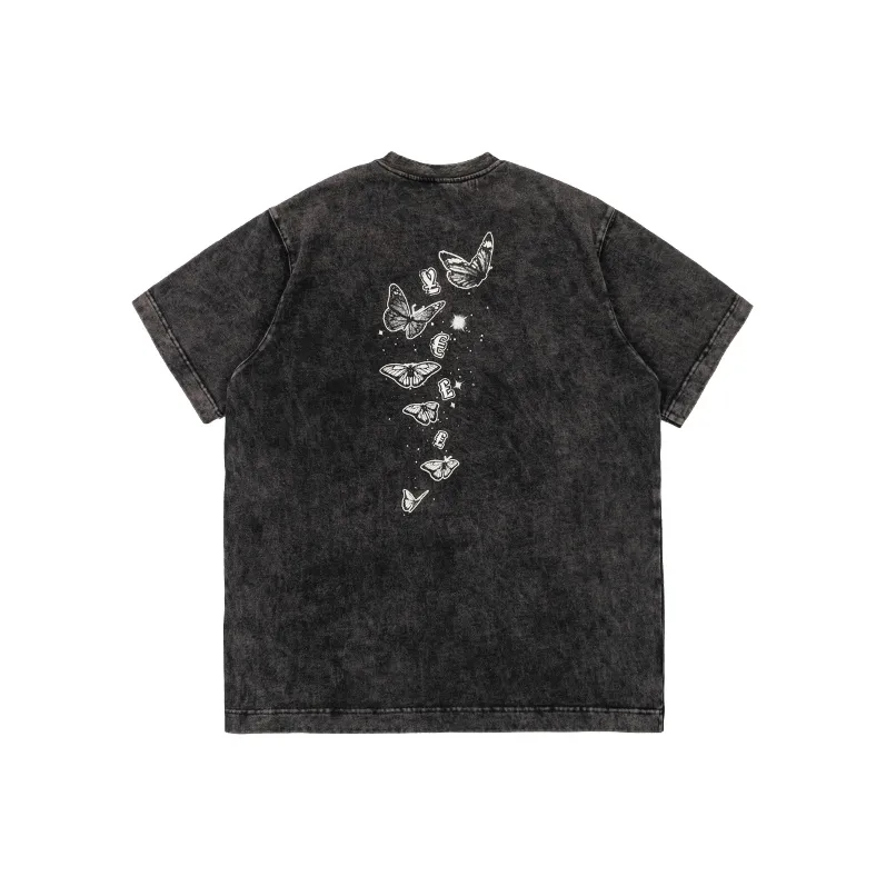 RICHURTMAN T Shirts Unisex Black | Washed Black-1