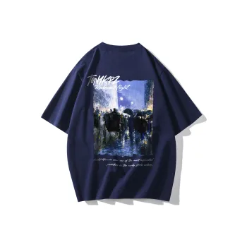 TONYKRZ T Shirts Unisex Navy Blue