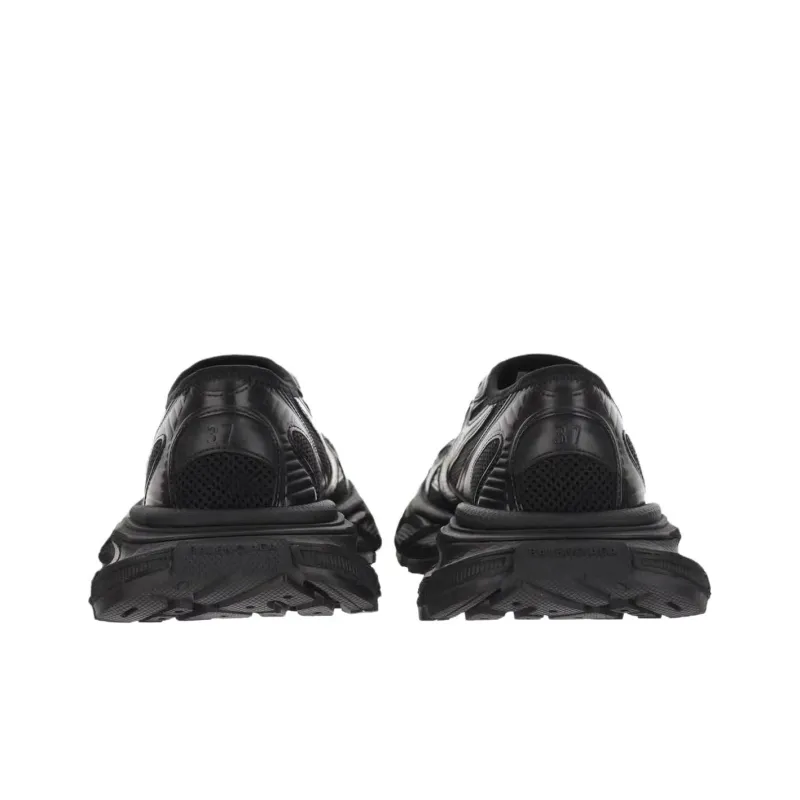 Balenciaga Low Top Chunky Sneakers Women's Black-3