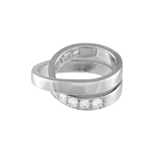 CARTIER Diamond Rings Women's Silver