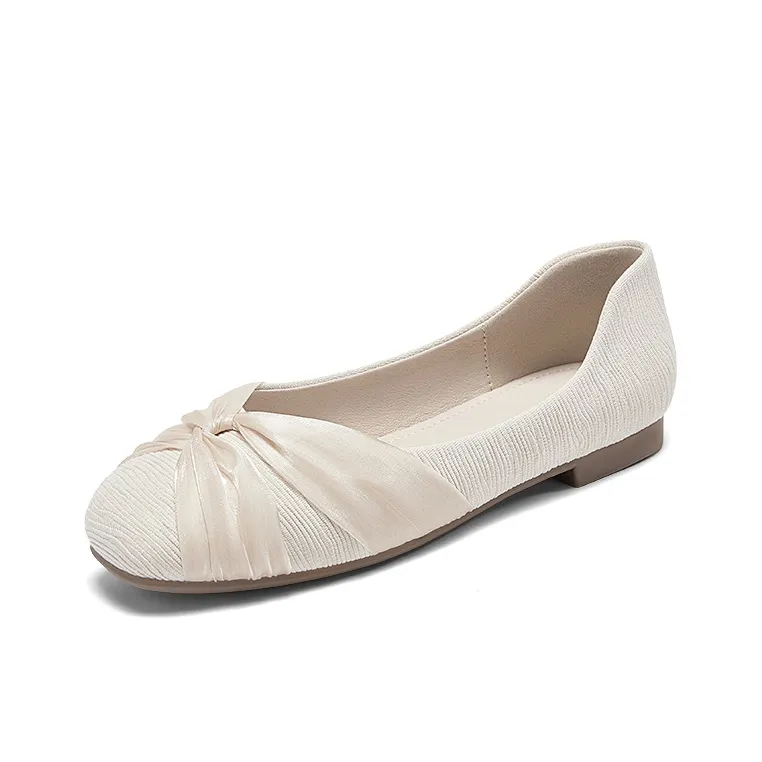 DAPHNE Casual Single Shoes Women's Ecru-1