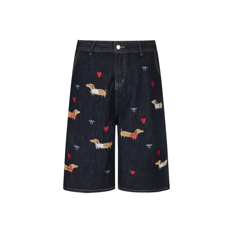 JASONWOOD Denim Shorts Unisex Black-0