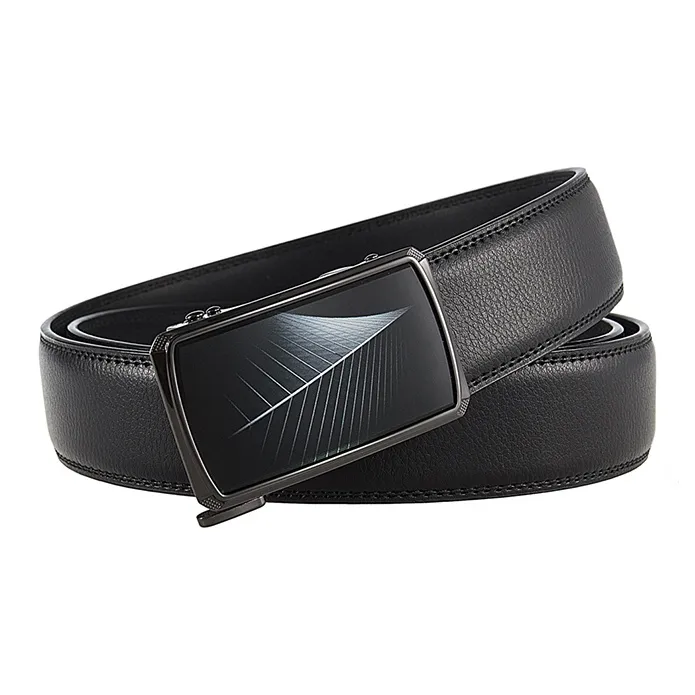 Yalu Cow Leather Belts Men's Width 3.5CM-4
