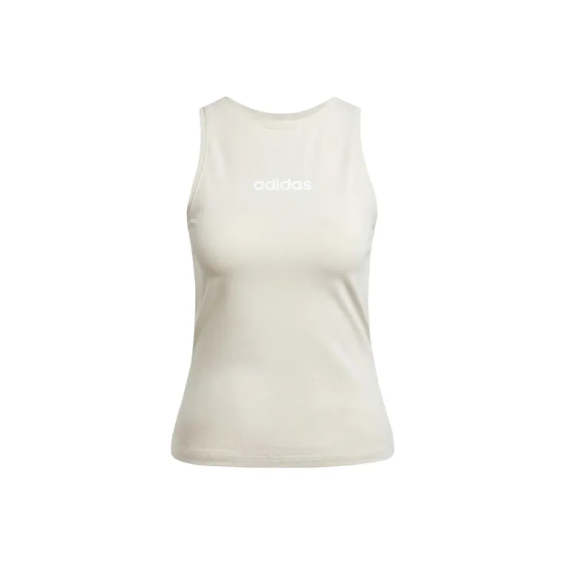 Adidas Clothing Tank Tops Women's White-0