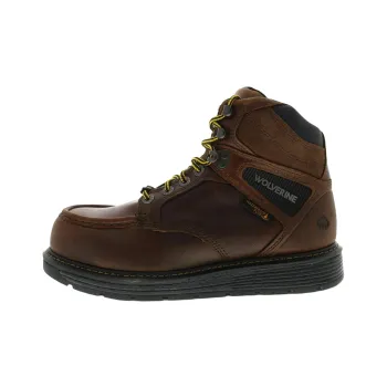 WOLVERINE Slip Resistant Short Outdoor Boots Men's Brown