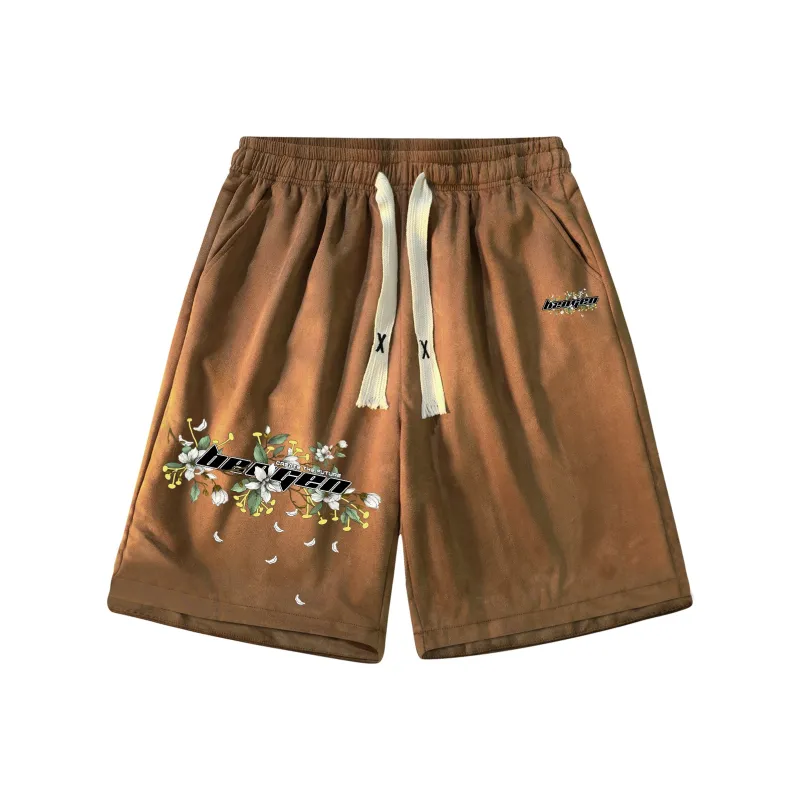 BENGEN Casual Shorts Unisex-8