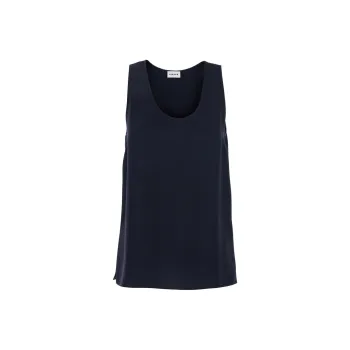 PAROSH Tank Tops Women's Blue
