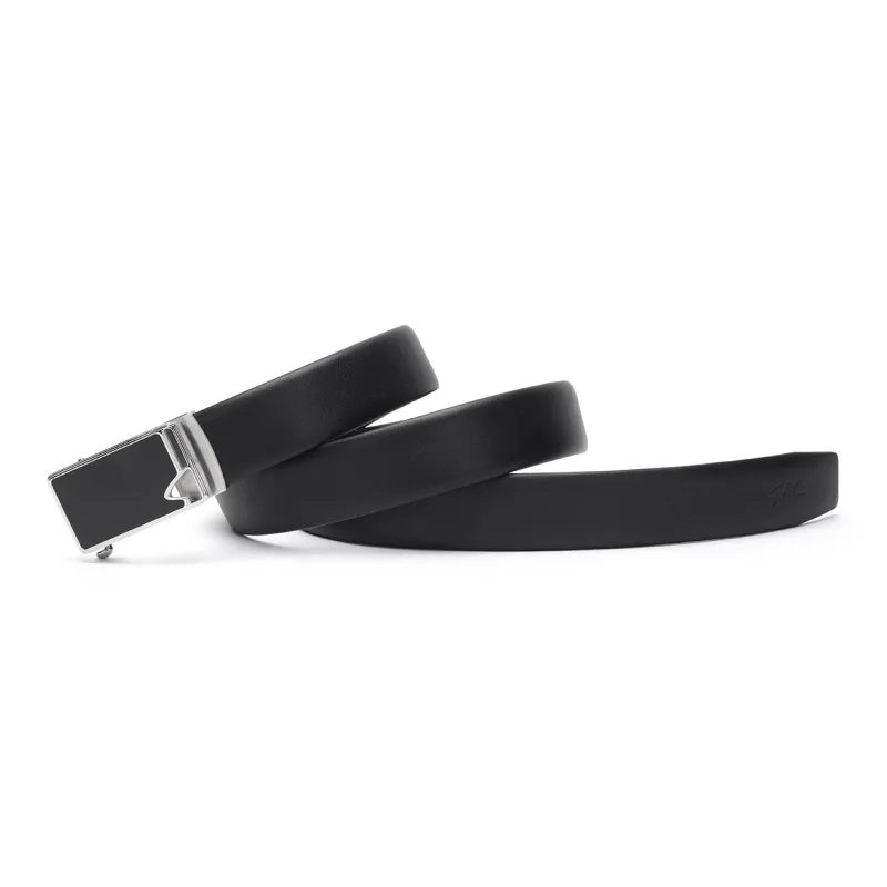 Satchi Cow Leather Belts Men's Black Width 3.45cm-2