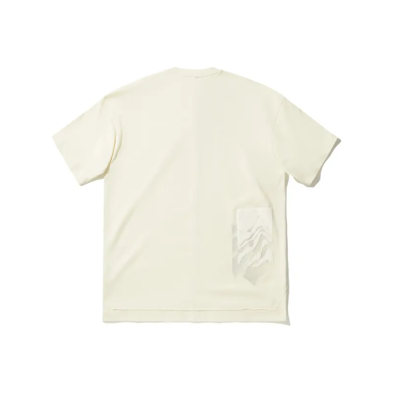 LiNing x CHENGLONG,LIANMINGKUAN T Shirt Men's Papyrus White-1
