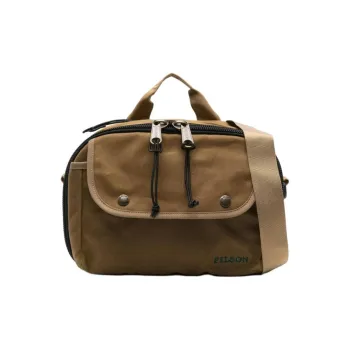 Filson Nylon Fishing Bag, One Shoulder Handbag Men's Brown