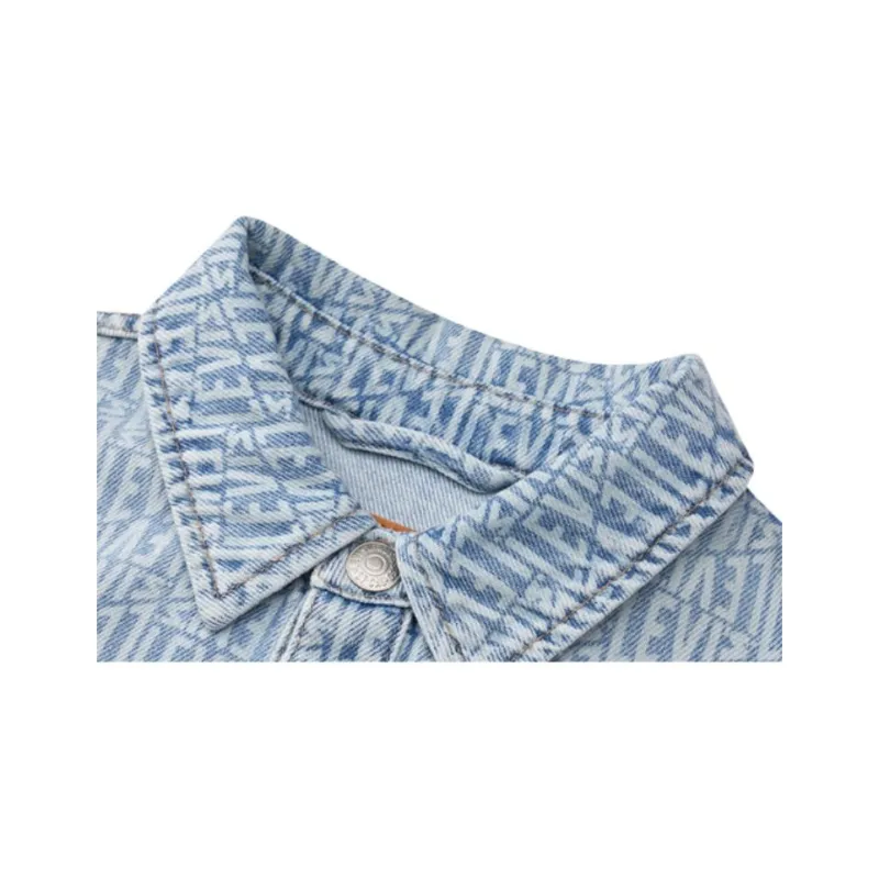 Levi's Short Sleeved Dresses Women's Light Blue-4