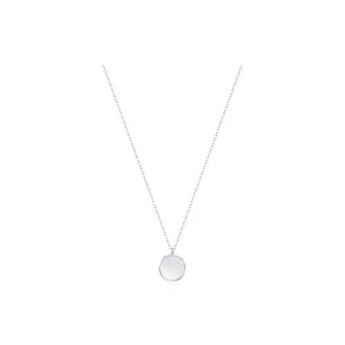 TRUE ME White Jade Bodhi Necklaces Women's