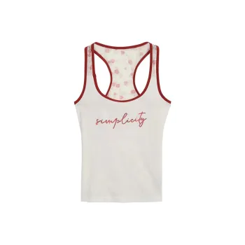 MO VOICE Camisoles Women's White Camisole