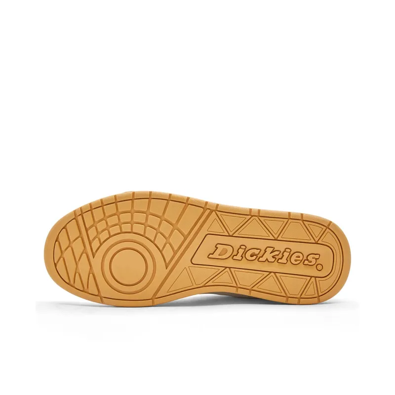 Dickies Low Top Skateboard Shoes Men's Earth Yellow White Gray-4