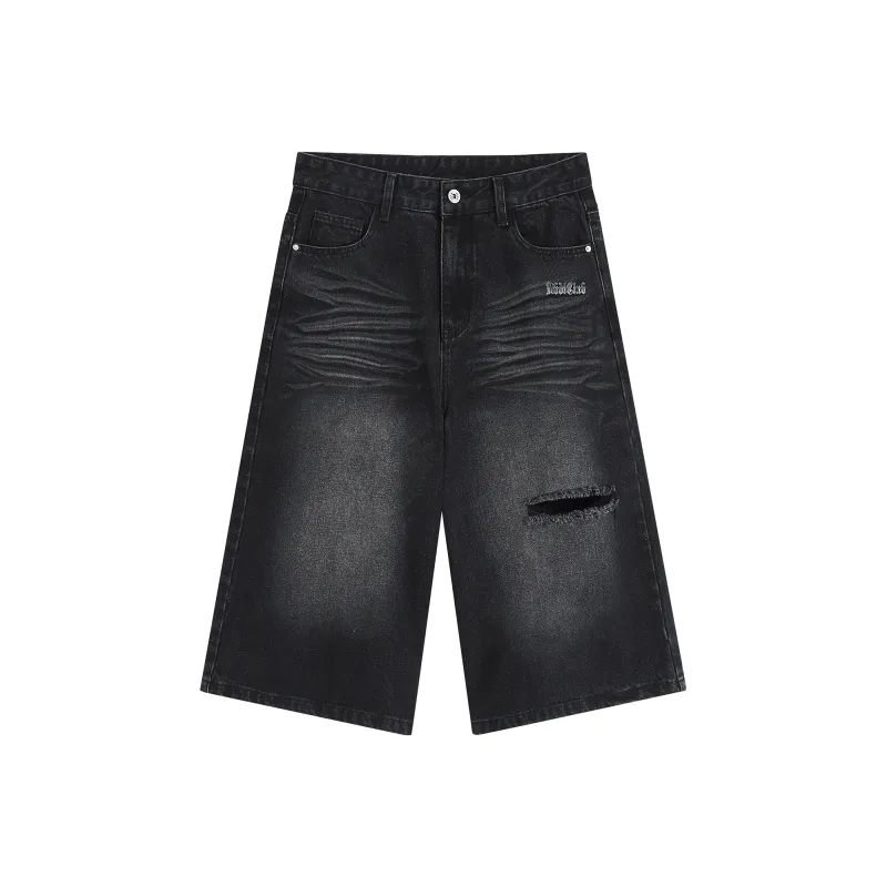 Double Dealer Denim Shorts Unisex-0