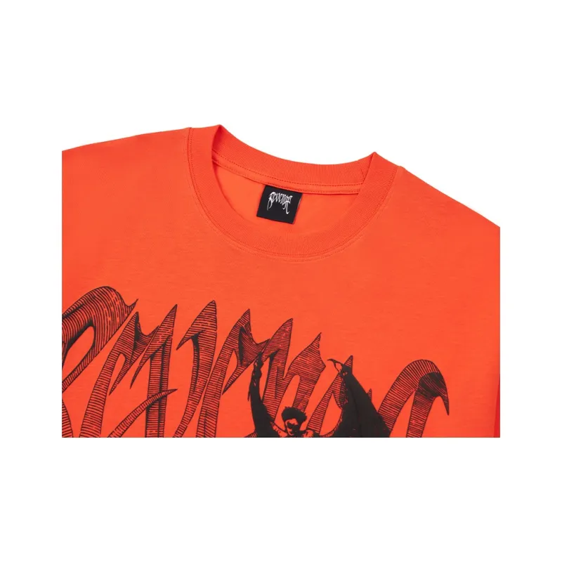 Revenge T Shirts Unisex Orange-4