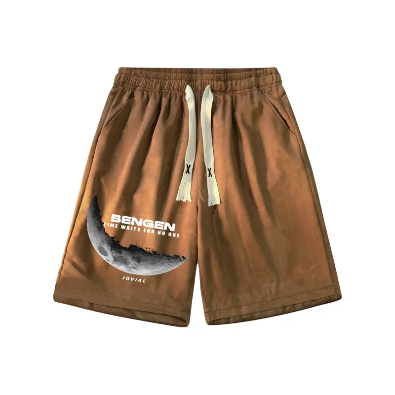 BENGEN Casual Shorts Unisex-8