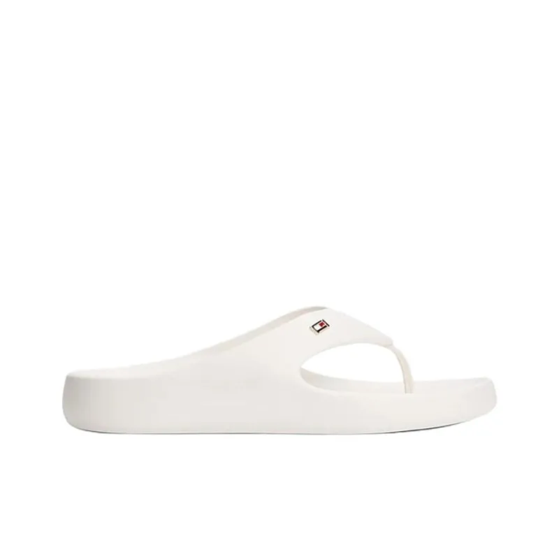 Tommy Hilfiger EVA Abrasion Resistant Flip Flops Women's White-1