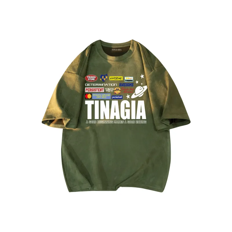 TINA GIA T Shirts Unisex-16