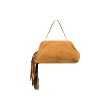 PHILOSOPHY DI LORENZO SERAFINI Cow Leather Shoulder Bag Women's Brown