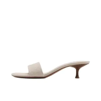 MANGO Abrasion Resistant Slide Slippers Women's Beige