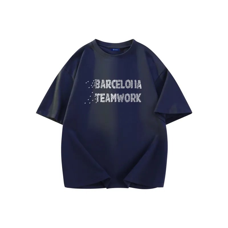 FCB ARCELONA T Shirts Unisex-5