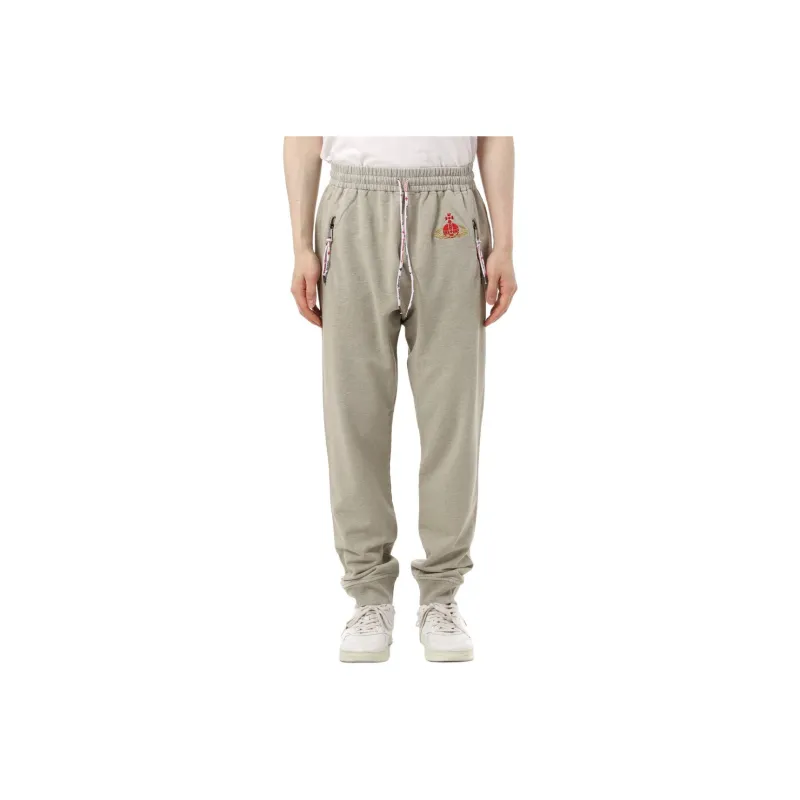 Vivienne Westwood Knitted Sweatpants Men's Gray-0