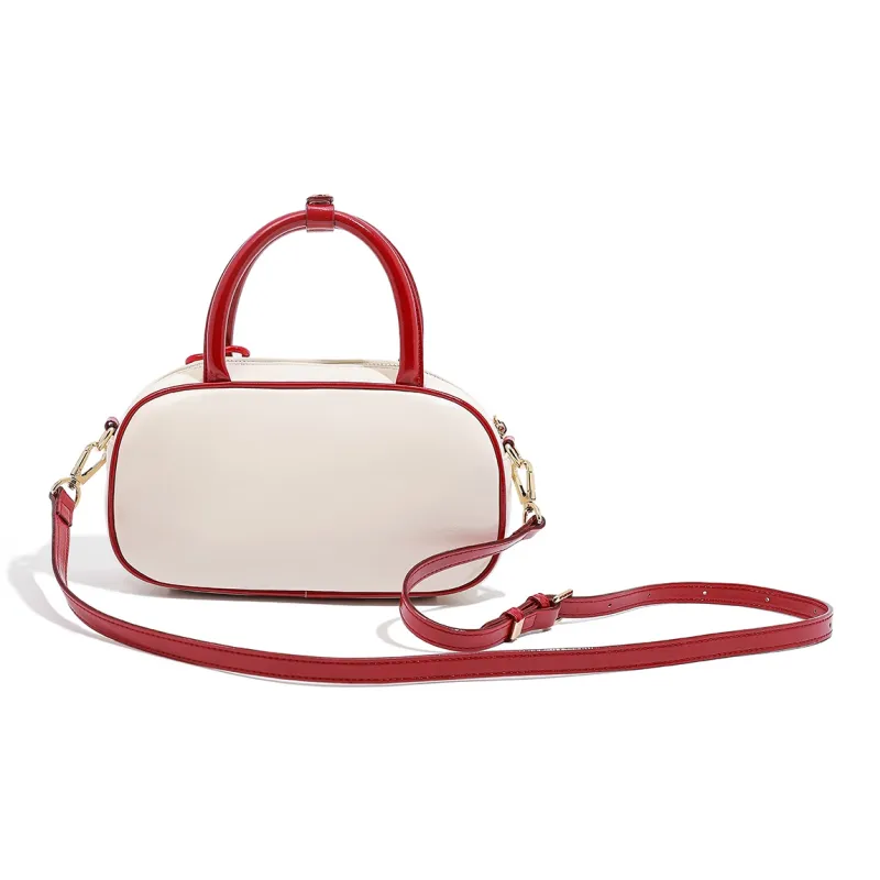 NOISY TEDDY PU Shoulder Bag, Crossbody Bag, Handbag Women's White-6
