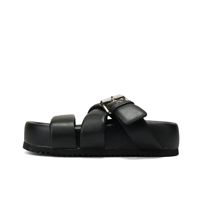 SGIRL TWTW PU Polyurethane Slip Resistant Abrasion Resistant Slide Slippers Women's Night Sky-0
