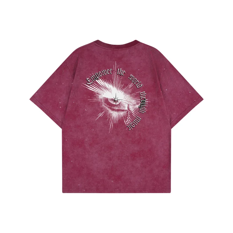 CHOUCHOUS Drop Shoulder Sleeve T Shirt Women's-10