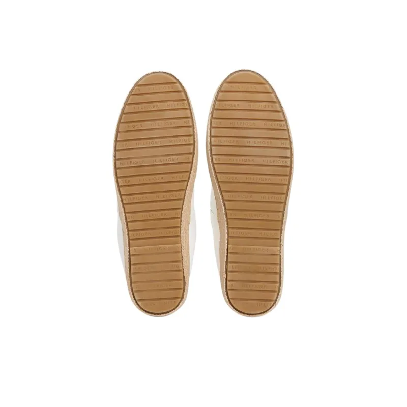 Tommy Hilfiger Flag Embroidery Espadrilles Men's White-5