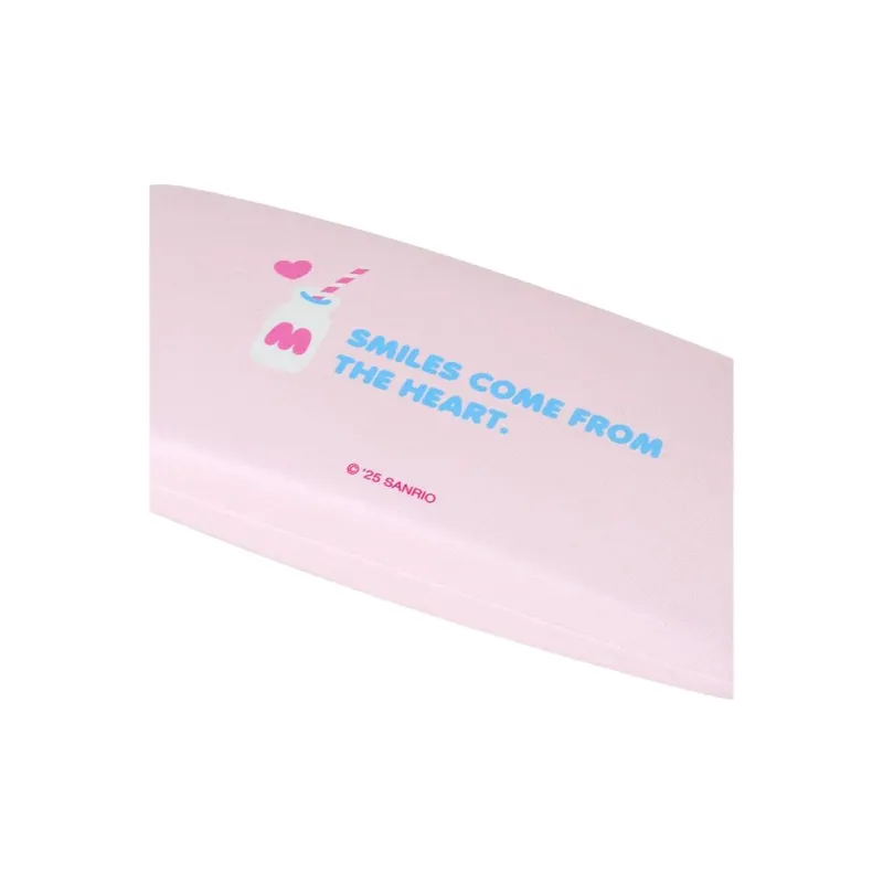 Sanrio Hello Kitty PU Polyester Fiber Eyeglass Pouch Women's Pink-5