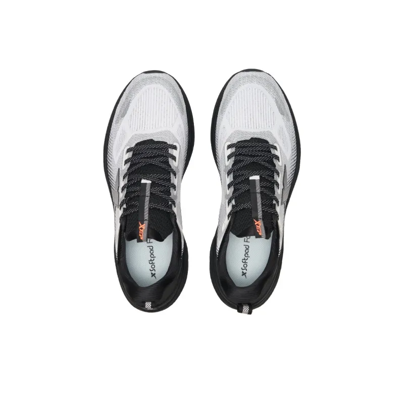 XTEP Shock Absorbers With Slip Resistant Features Low Top Marathon Training Running Shoes Men's White Black-2