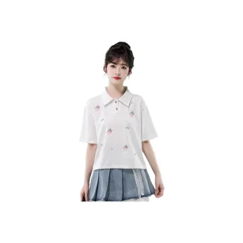 Flowers In Water Regular T Shirt Women's
