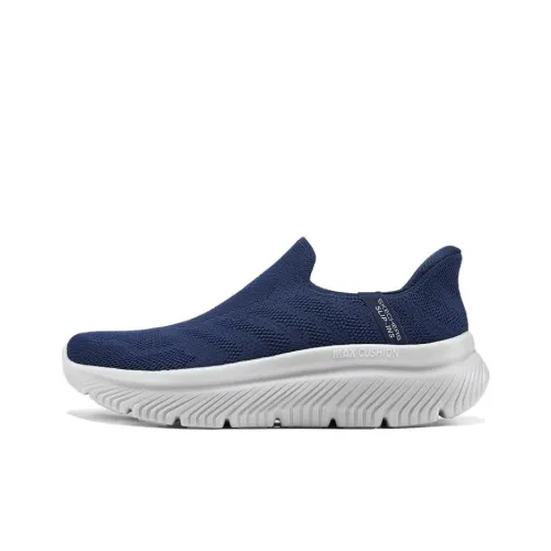 Skechers MEN'S GO WALK Cushioning, Slip Resistant, Abrasion Resistant Support Low Top Casual Shoes Men's Marine Blue