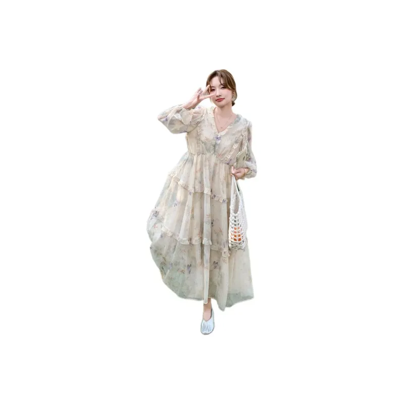 TEME Long Sleeved Dress Women's-6