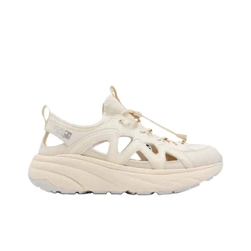 QIAODAN Slip Resistant And Breathable River Trekking Shoes Women's Beige-1
