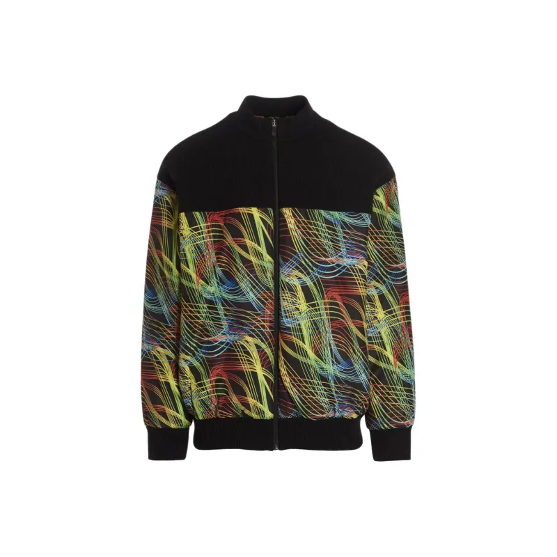 Ferrari Speed Lines print Bomber Jacket-0