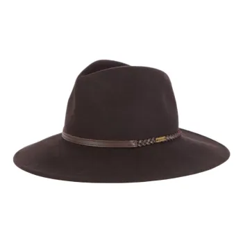 BARBOUR Wool Top Hats Women's Brown