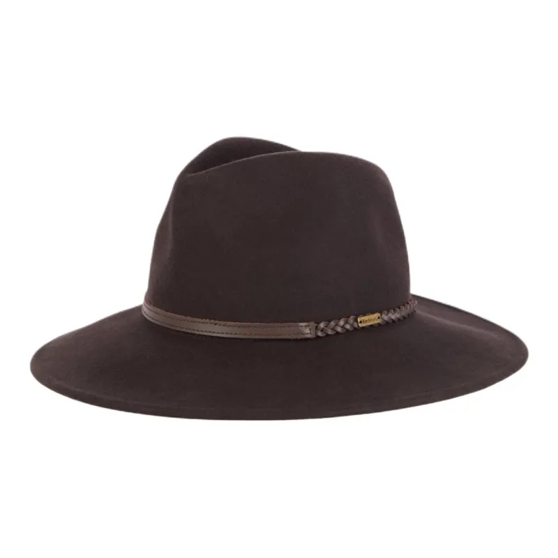BARBOUR Wool Top Hats Women's Brown-0