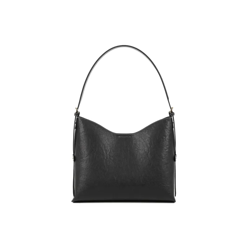PIERRE CARDIN Split Cow Leather Shoulder Bag, Handbag Women's-6