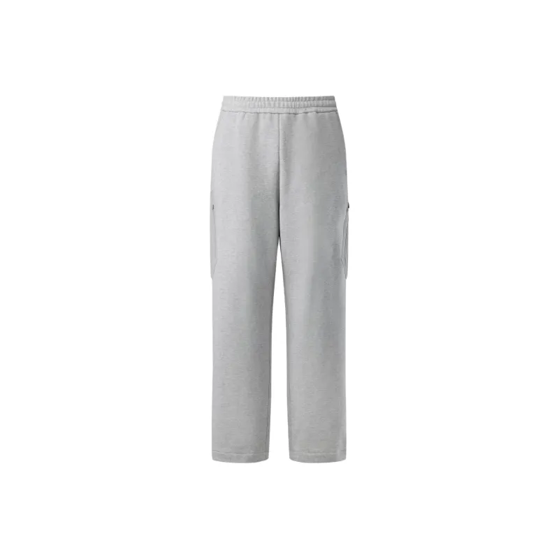 KOLON SPORT SET UP Knitted Sweatpants Men's Gray-0