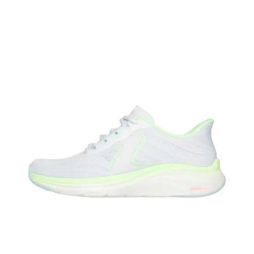 Skechers Vapor Chaussettes Low Top Running Shoes Women's White